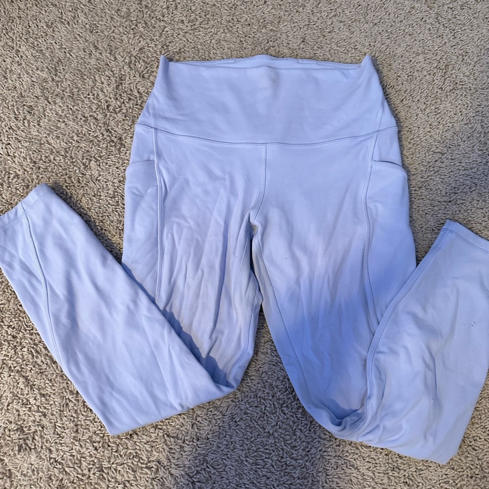 Lululemon light blue leggings